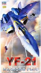 Hasegawa 11 65711 1/72 Ölçek YF-21, Macross-Robotech TV Serisi, Bilim Kurgu Plastik Model Kiti