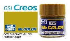 Gunze C352 10 ml. Chromate Yellow Primer FS33481, Mr.Color Serisi Maket Boyası