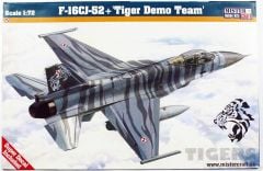 Mistercraft D115 1/72 F-16CJ-52+ (Kaplan Takımı) Savaş Uçağı Demonte Plastik Maketi