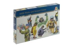 Italeri 1246S 1/72 NATO Pilotları ve Yer Ekipleri Demonte Plastik Maketi