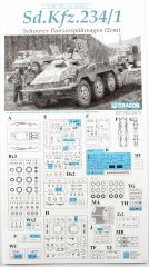 Dragon 6879 1/35 Ölçek Sd.Kfz.234/1 Ağır Zırhlı Araç Plastik Model Kiti