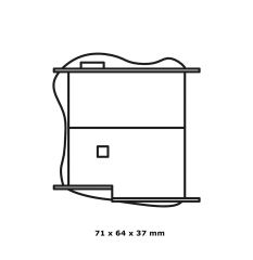 Faller 232538 1/160 İki Katlı Dağ Evi Demonte Plastik Maketi