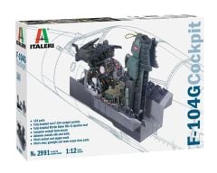 Italeri 2991S 1/12 F-104G Kokpit Demonte Plastik Maketi