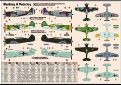 Mistercraft D214 1/72 P-36/H.75 Hawk Savaş Uçağı Demonte Plastik Maketi