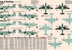 Mistercraft D215 1/72 Me-262B-1a (Çift Koltuk) Savaş Uçağı Demonte Plastik Maketi