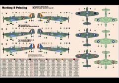 Mistercraft D217 1/72 Fairey Fulmar Mk.I/II Savaş Uçağı Demonte Plastik Maketi