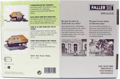 Faller 232395 1/87 Ölçek, Hasır Çatılı Kara Orman Çiftlik Evi Plastik Model Kiti
