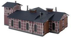 Faller 191769 1/87 3 Hatlı Lokomotif Evi Demonte Plastik Maketi