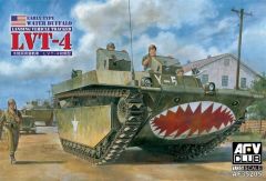 AFV Club AF35205 1/35 US Water Buffalo LVT-4 Early Type Tank Demonte Plastik Maketi