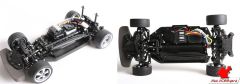 TAMIYA 1/10 Porsche 911 Carrera RSR- TT-02 Chassis - Kit (Demonte)
