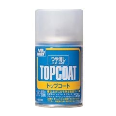 Gunze B503 86 ml. Mr.Top Coat Mat Vernik, Sprey Maket Boyası