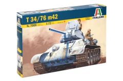 Italeri 7008S 1/72 T 34/76 Rus Tank Demonte Plastik Maketi