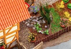 Faller 180973 1/87 Süs Havuzları ( 7 Adet ) Demonte Plastik Maketi