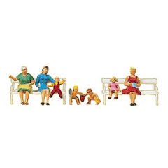 Preiser 10051 1/87 Ölçek anneler ve çocuklar Figürleri