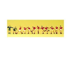 Preiser 10075 1/87 Ölçek futbol takımı Figürleri