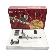 Badger 105-7 Model 105 Patriot Fine Airbrush Set With Hos