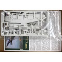Mistercraft D180 1/72 Hurricane Mk.Ia (Britanya Savaşı) Savaş Savaş Uçağı Demonte Plastik Maketi