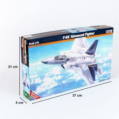 Mistercraft F006 1/72 F-22 Gelişmiş Avcı Uçağı  Demonte Plastik Maketi