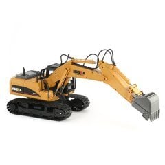 Huina 1550 1/14 Ölçek, Ekskavatör, Metal Kepçeli, 15 Kanal Uzaktan Kumandalı İş Makinası