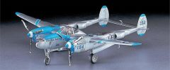 Hasegawa JT1 09101 1/48 Ölçek P-38J Lightning Savaş Uçağı Plastik Model Kiti