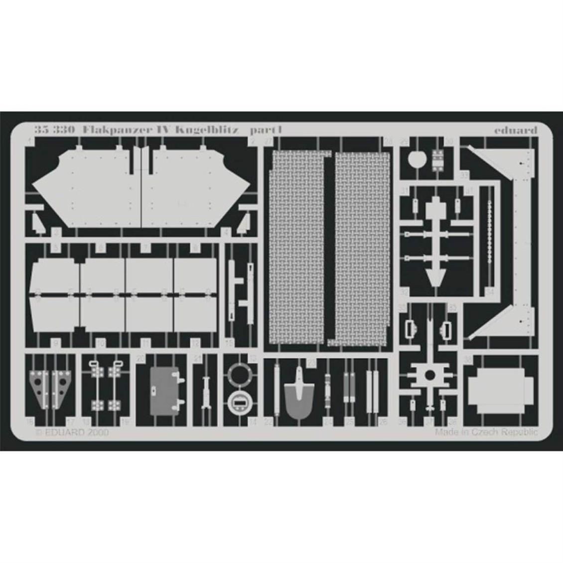 35330 1/35 FLAKPANZER IV KUGELBLİTZ DETAY SETİ - S