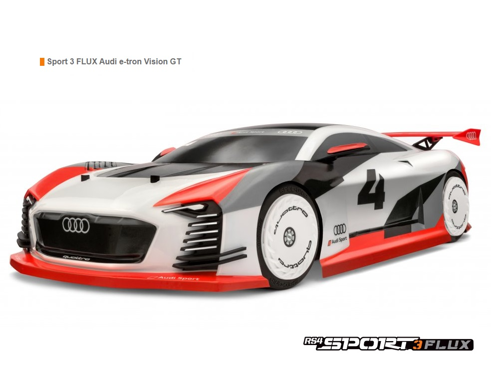 Sport 3 FLUX Audi e-tron Vision GT 1/10 Brusless Car