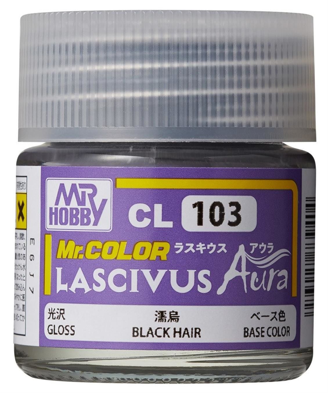 Gunze CL103 10 ml. Lascivus Black Hair, Mr.Color Serisi Maket Boyası