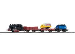57111 1/87 STEAM LOCO W FREİGHT CARS A-TRACK SET