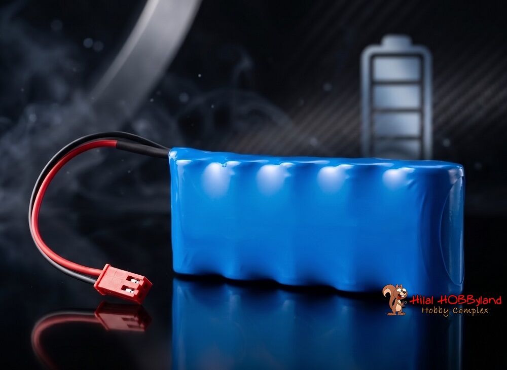 6V 1100 mAh NiMh Flat Receiver Pack
