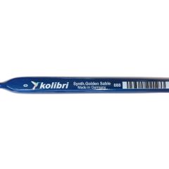 Kolibri 88810 Üçgen Mavi Saplı Boya Fırçası No:0