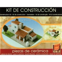 Domenech 3509 İbiza Tipik Kırsal Evi, 22x12x10 Cm. Demonte Taş Maketi