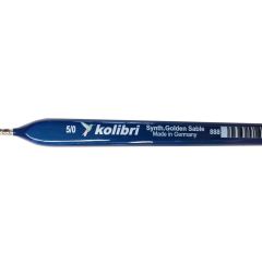 Kolibri 88850 Üçgen Mavi Saplı Boya Fırçası No:5X0