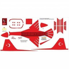Babibi DBT01033 1/48 NF-5A, Türk Yıldızları 2008-1, Dekal Çıkartma