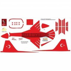 Babibi DBT01037 1/48 NF-5A Türk Yıldızları 2008-3, Dekal Çıkartma
