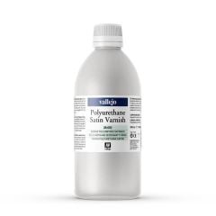 Vallejo 28652 500 ml. Poliürethan Yarı Mat Vernik, Model Boyası