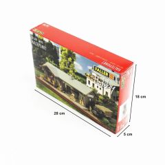 Faller 131389 1/87 Peterstal Durağı Demonte Plastik Maketi