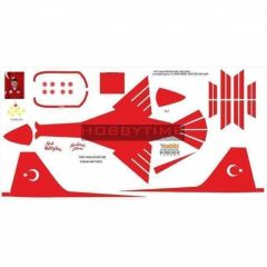 Babibi DBT01049 1/48 Türk Yıldızları 2009-1, Dekal Çıkartma