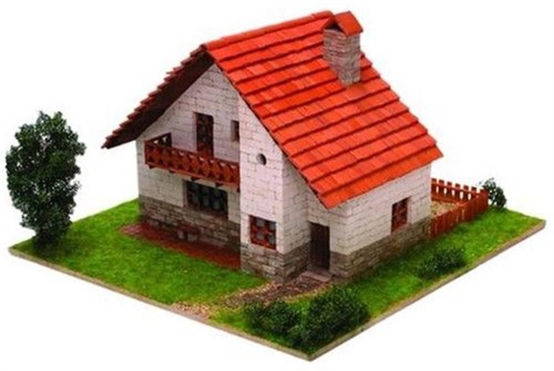 Domenech 3501 Dağ Evi, 22x26x14 Cm. Demonte Taş Maketi