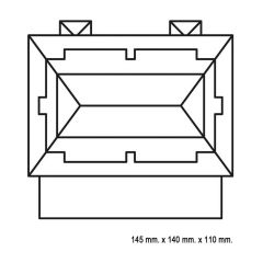 Faller 130464 1/87 Siedlungs Dublex Ev Demonte Plastik Maketi