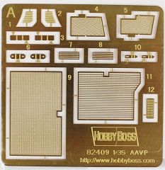 Hobbyboss 82412 1/35 AAVP-7A1 Amfibi Hücum Aracı M