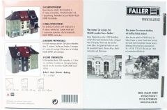 Faller 130708 1/87 Üçlü Kasaba Evi Plastik Model Kiti