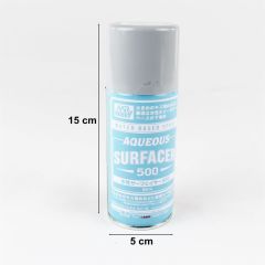 Gunze B614 170 ml. Aqueous Surfacer 500, Gri, Sprey Astar Model Boyası