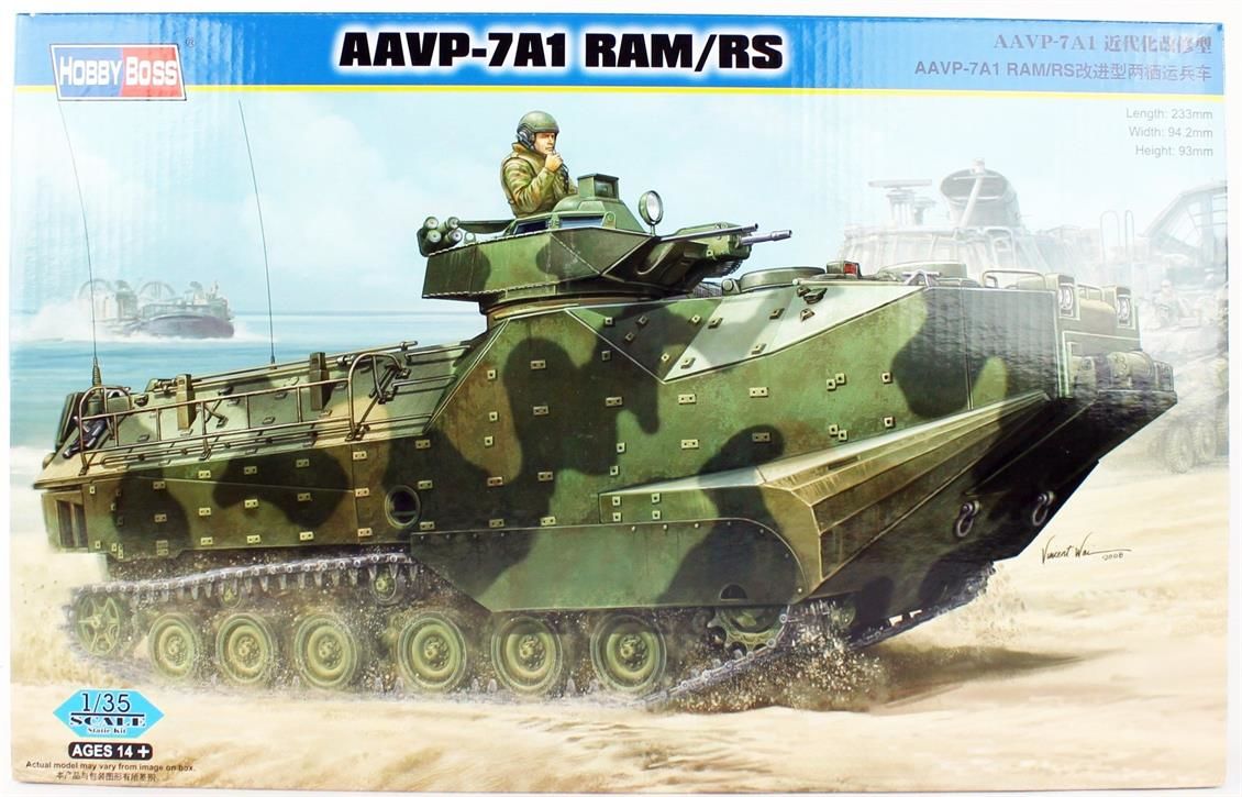 Hobbyboss 82415 1/35 AAVP-7A1 Amfibi Hücum Aracı M