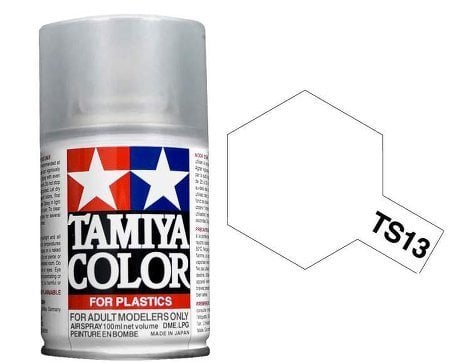 TS-13 Clear (Şeffaf boya Koruyucu) 100 ml Enamel Sprey Boya