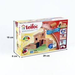 Teifoc 4010 Avlulu Ev, Tuğla Yapı İnşa Kiti