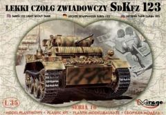 35108 1/35 SDKFZ 123 LIGHT RECCE TANK