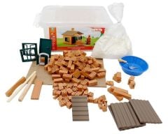 Teifoc 5210 Barbekülü Ev,Tuğla Yapı İnşa Kiti