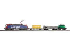 57187 1/87 STARTER SET BR 185 W 3 FREİGHT CARS