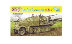 Dragon 6542 1/35 Ölçek Sd.Kfz.7/2 3.7cm FlaK 37 Uçaksavar Kamyonu Plastik Model Kiti