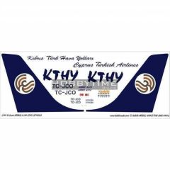 Babibi DAT01042 1/144 Kthy, Airbus A310, Lefkoşa, Dekal Çıkartma